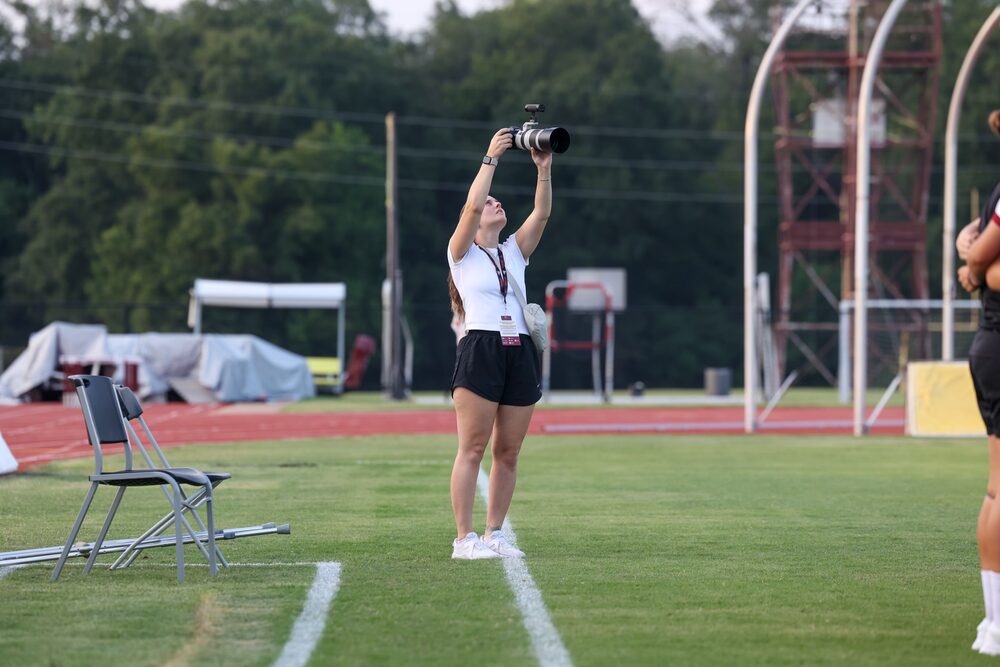 Savannah shooting on the track